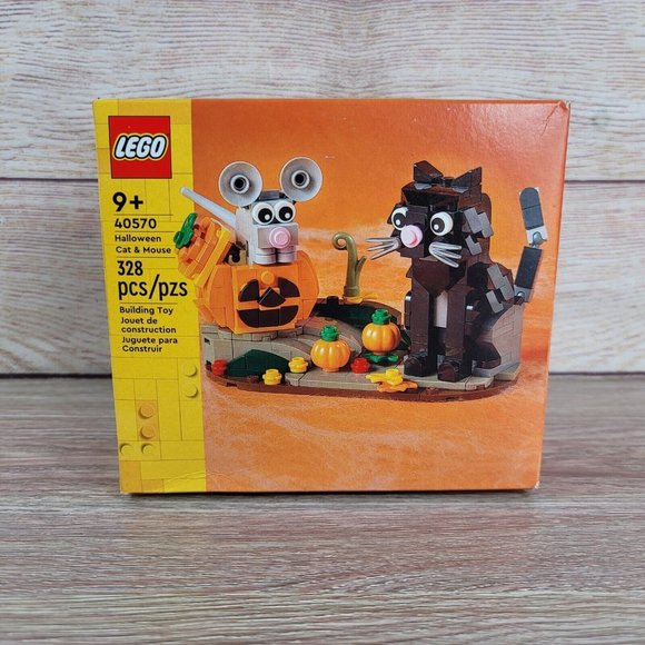 NEW Lego Halloween Cat and Mouse Limited‎ Release Edition Seasonal Fall 40570 - Picture 2 of 6